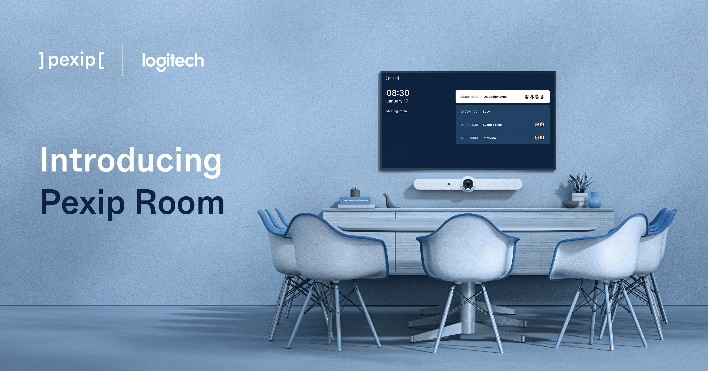 Pexip Room, by Logitech