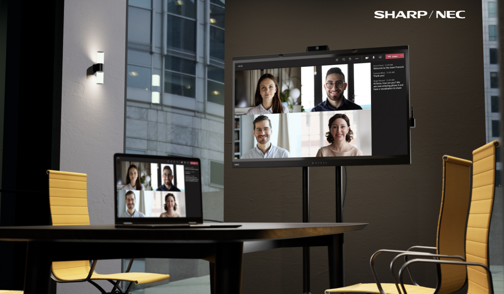 The Windows Collaboration Display by Sharp NEC