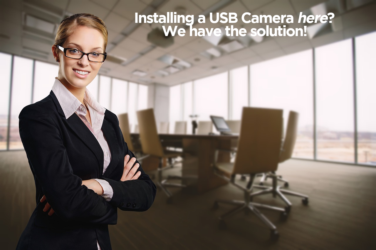 Extending USB Cables of Video-Conference Cameras