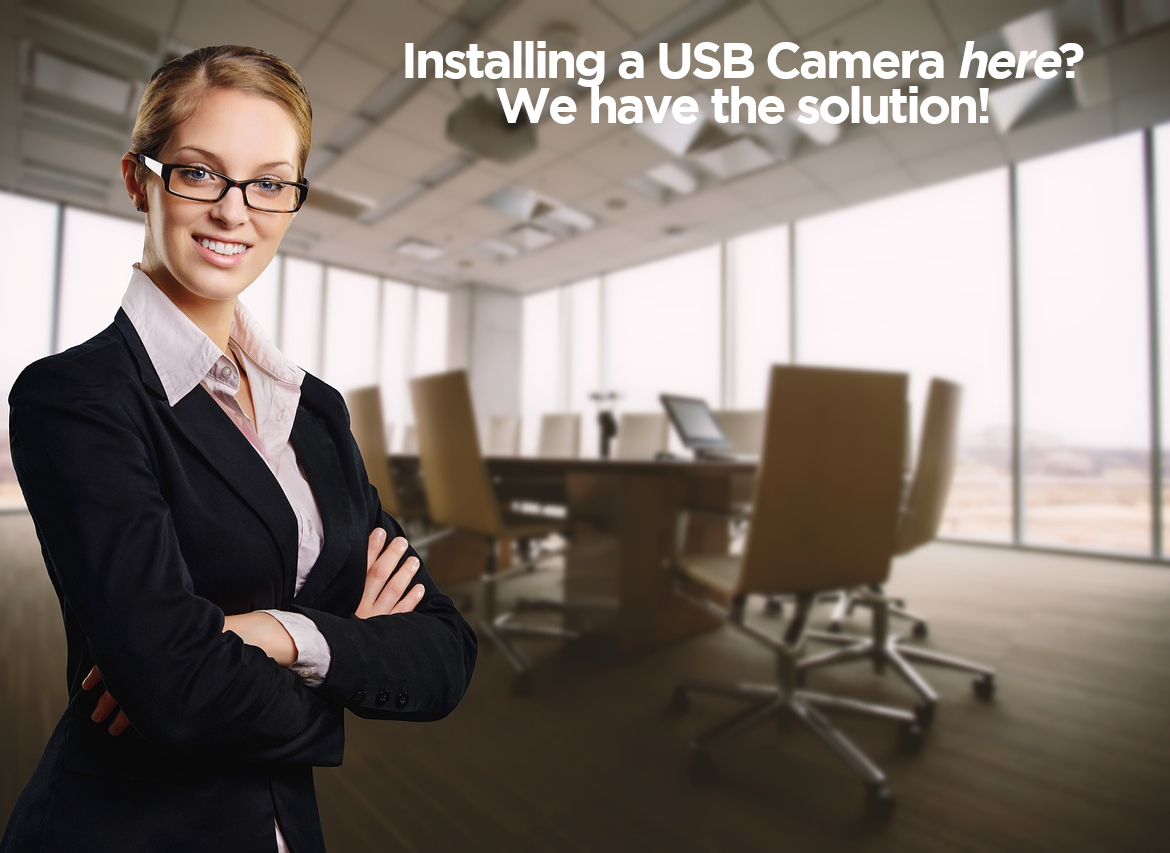 Extending USB Cables of Video-Conference Cameras